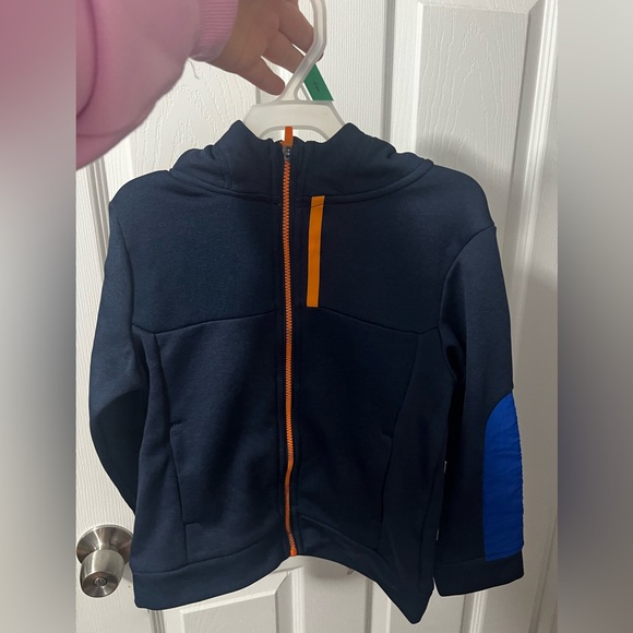 Other - NWT Kids Navy Blue Zip Up Jacket